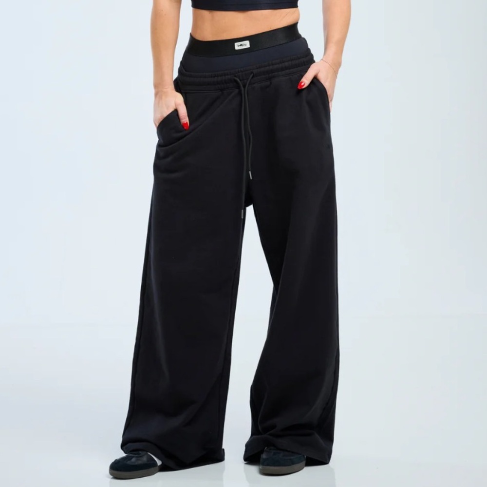 Booty By Brabants Sculpting Oversized Sweatpants Black Size S/M